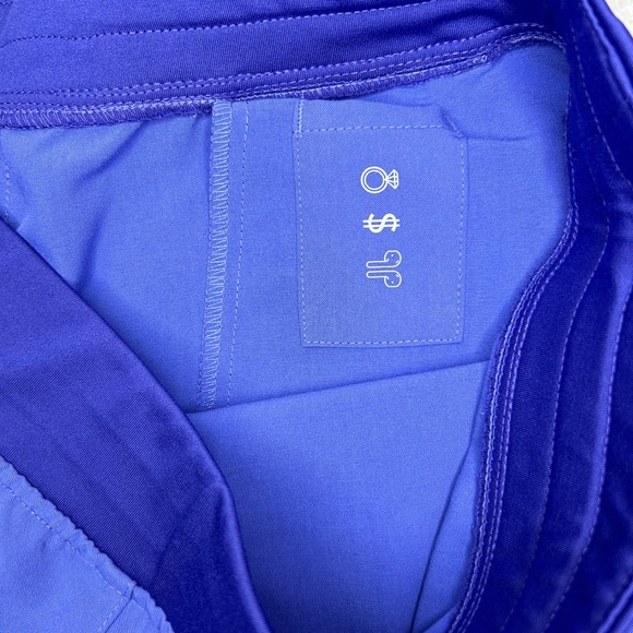 Figs Periwinkle high waisted Zamora Technical Collection Joggers PO# 4239 - Picture 6 of 6